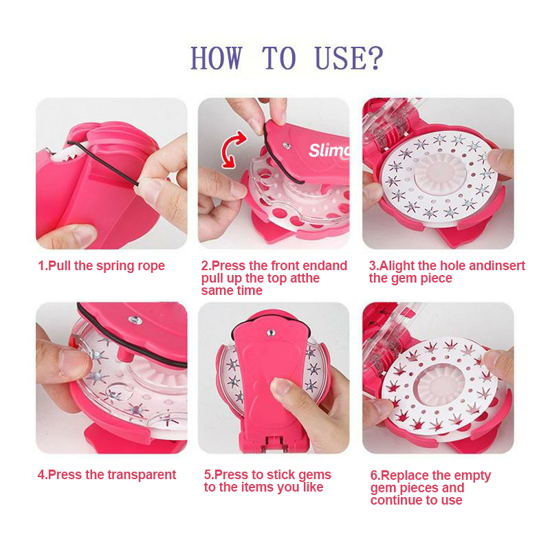 【LAST DAY SALE】Multipurpose Innovative Gem Stapler - 180 Diamond Pack