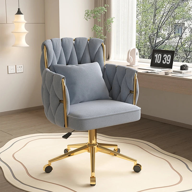 Étoile — Velvet Swivel Vanity Chair