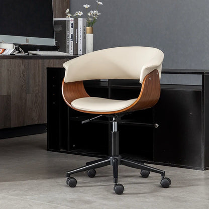 Atelier Seat — Nordic Leather Swivel Chair