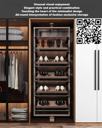 Orbit360 — Rotating Shoe Rack Organizer