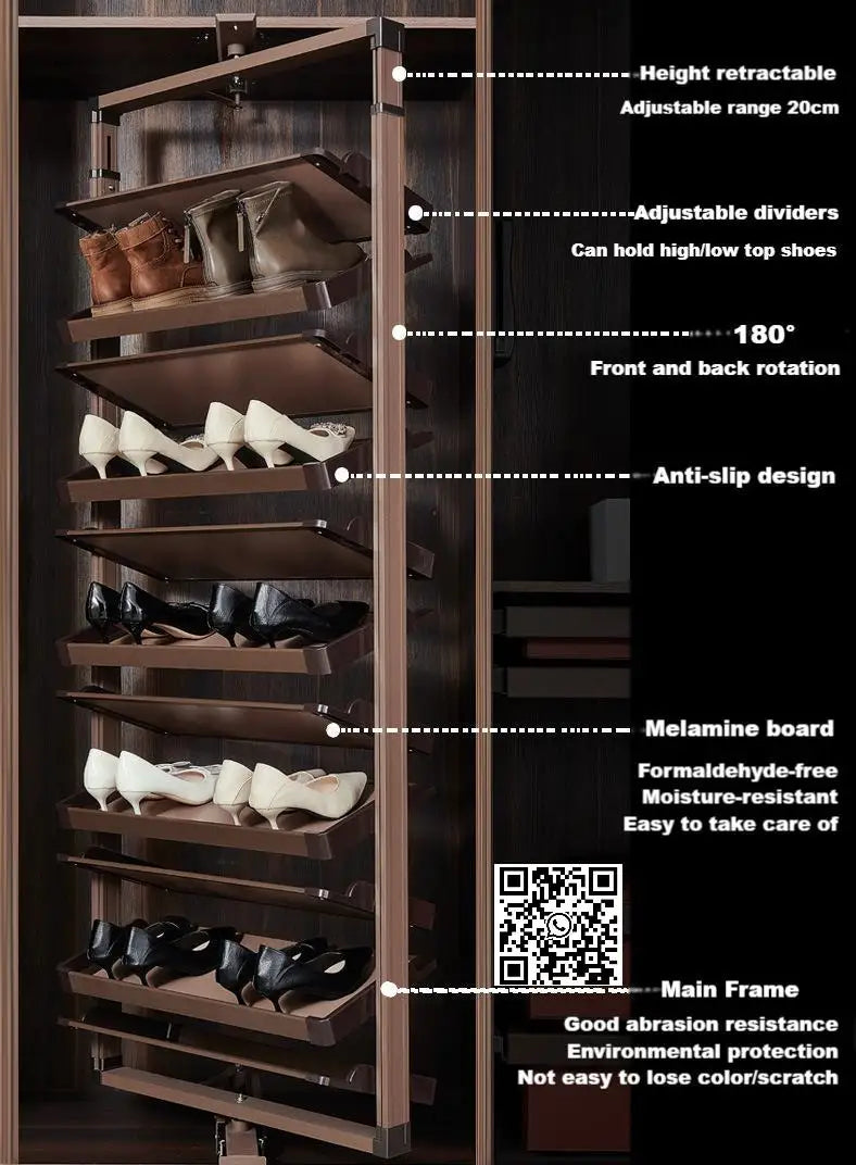 Orbit360 — Rotating Shoe Rack Organizer