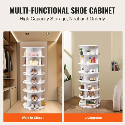 Monaco — 7-Tier Rotating Shoe Tower