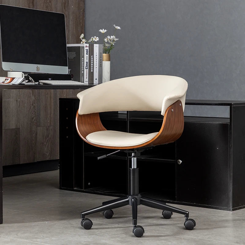 Atelier Seat — Nordic Leather Swivel Chair