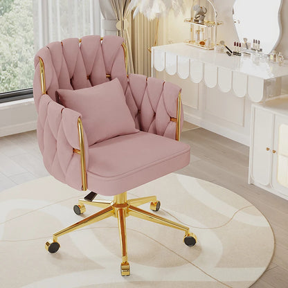 Étoile — Velvet Swivel Vanity Chair