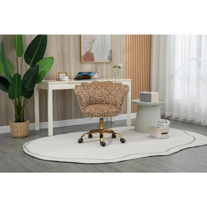 Luna — Velvet Shell Swivel Chair