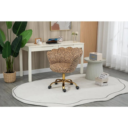 Luna — Velvet Shell Swivel Chair