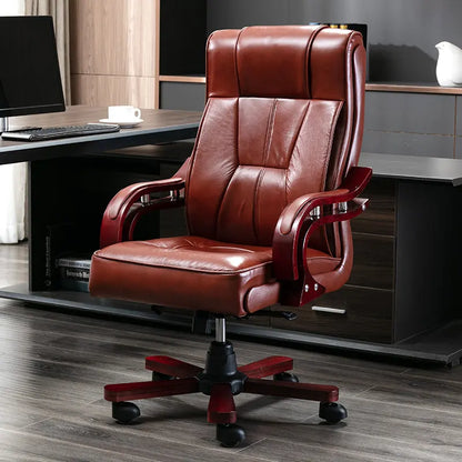 Valmont — Executive Leather Swivel Chair