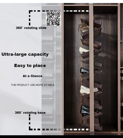 Orbit360 — Rotating Shoe Rack Organizer