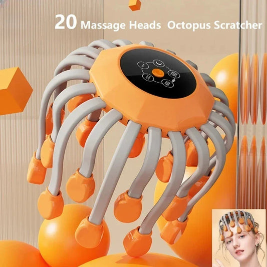 Vibrating Scalp Soother for Migraine Relief