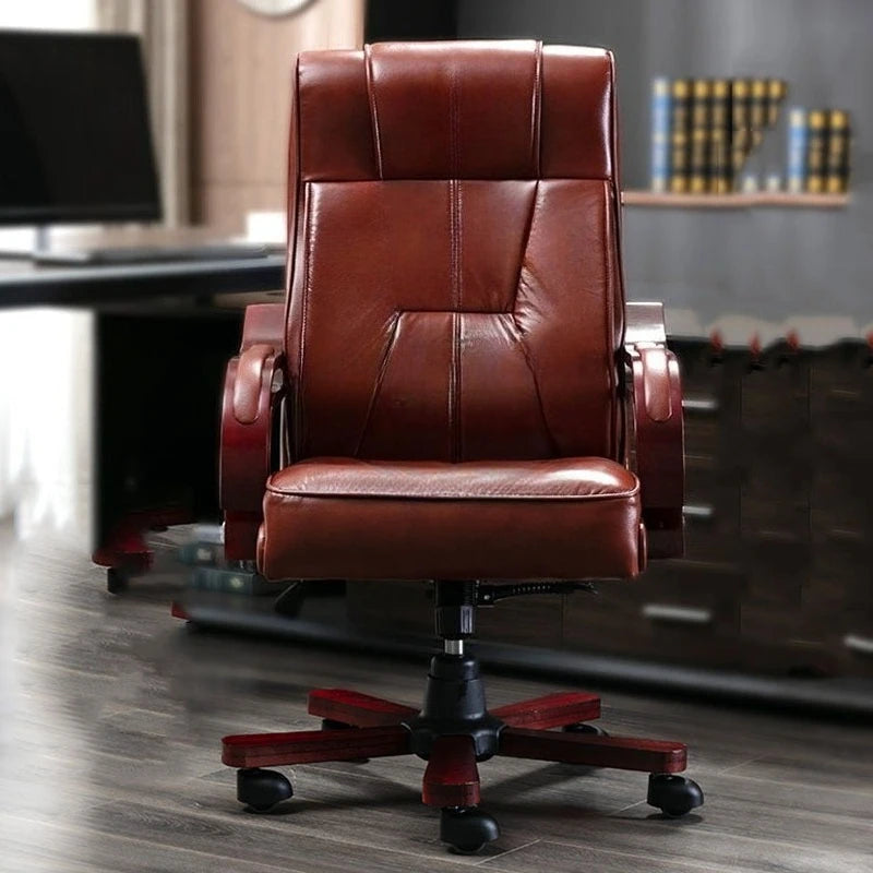Valmont — Executive Leather Swivel Chair