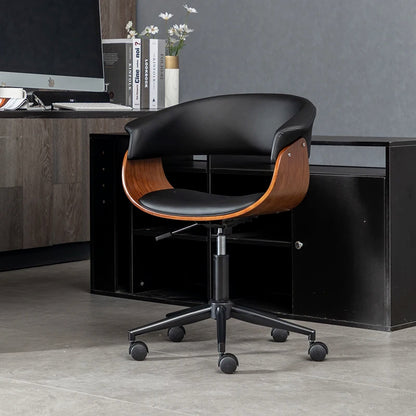 Atelier Seat — Nordic Leather Swivel Chair
