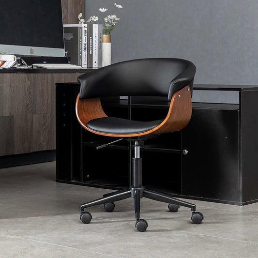 Atelier Seat — Nordic Leather Swivel Chair