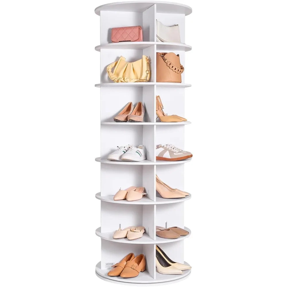 Monaco — 7-Tier Rotating Shoe Tower