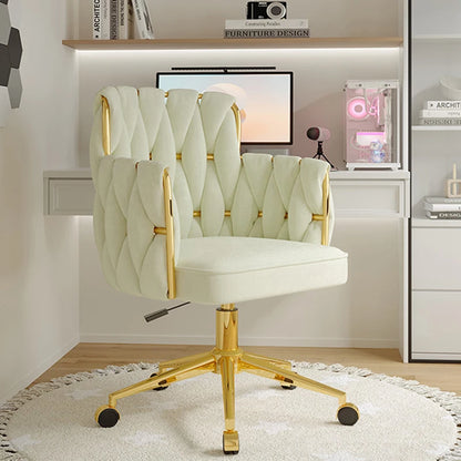 Étoile — Velvet Swivel Vanity Chair