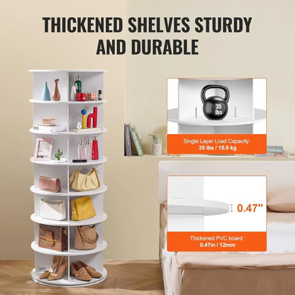 Monaco — 7-Tier Rotating Shoe Tower