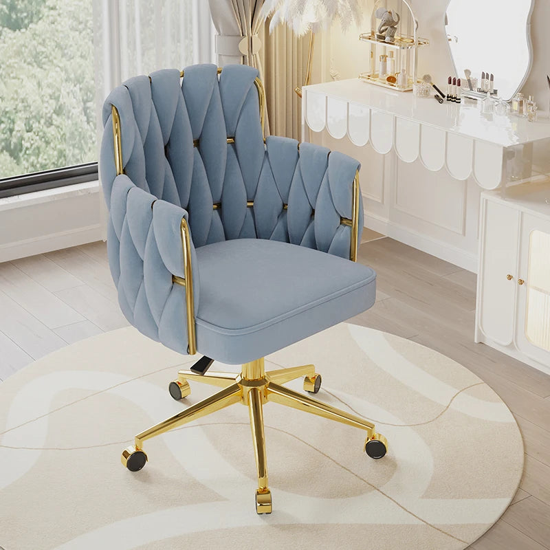 Étoile — Velvet Swivel Vanity Chair