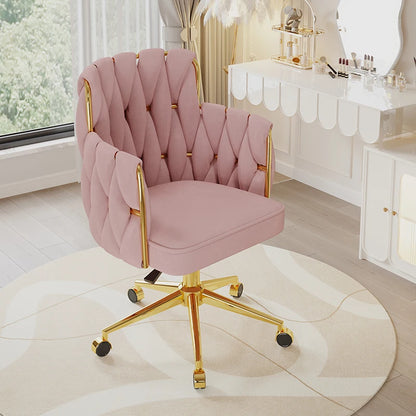 Étoile — Velvet Swivel Vanity Chair