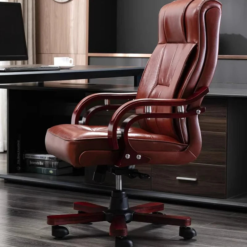 Valmont — Executive Leather Swivel Chair